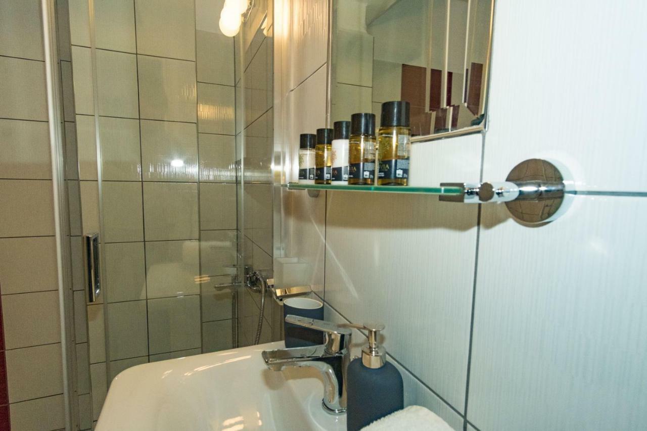 Olympia Zervea Studios With Pool - Apartment Кардамили Екстериор снимка