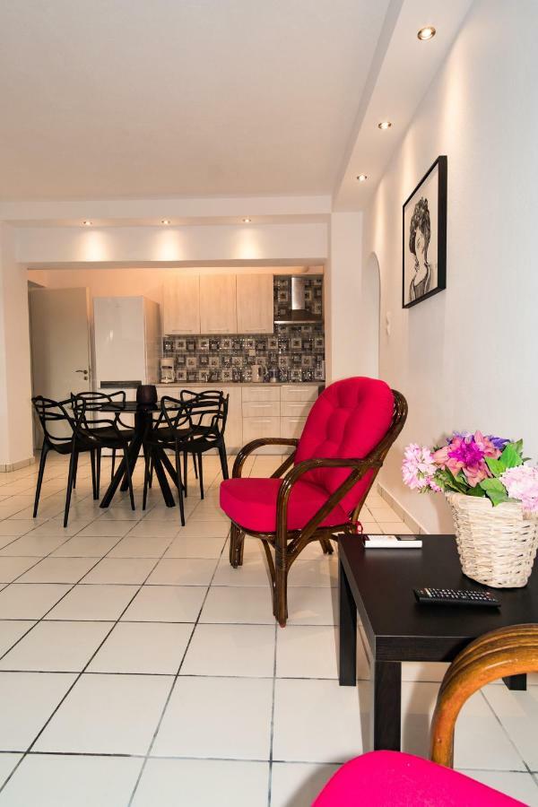 Olympia Zervea Studios With Pool - Apartment Кардамили Екстериор снимка