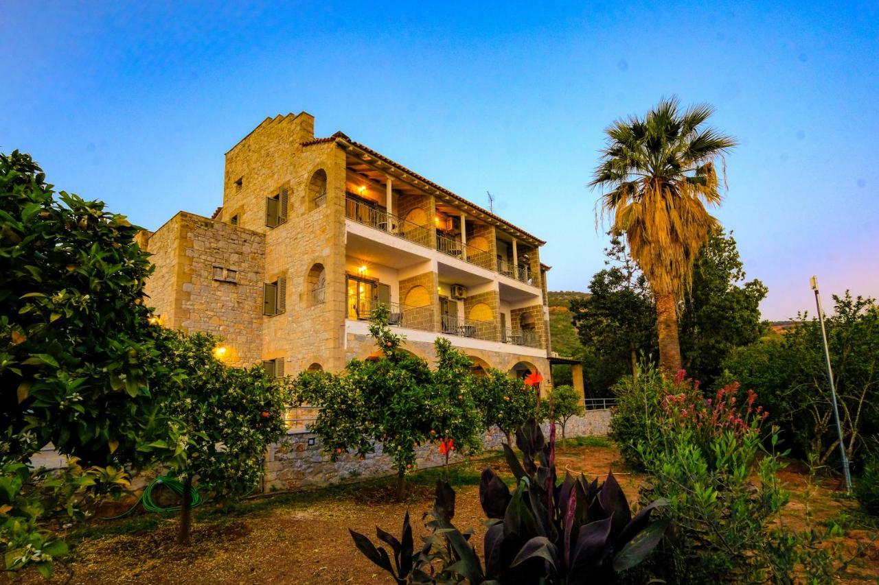 Olympia Zervea Studios With Pool - Apartment Кардамили Екстериор снимка