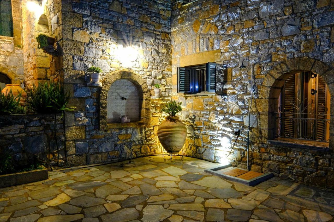 Olympia Zervea Studios With Pool - Apartment Кардамили Екстериор снимка